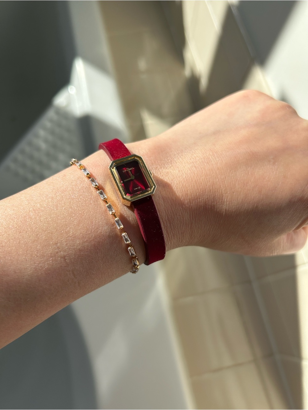Chanel premiére ribbon red watch - Picture 4 of 7